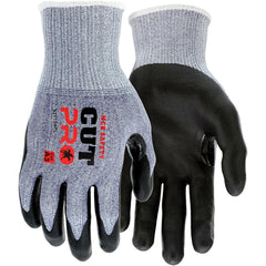 MCR Safety - Size XS, ANSI Cut Lvl A3, Puncture Lvl 4, Abrasion Lvl 4, Nitrile Coated Cut & Puncture Resistant Gloves - Americas Industrial Supply