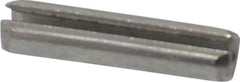 Value Collection - 1/8" Diam x 1/2" Long Slotted Spring Pin - Grade 18-8 Stainless Steel - Americas Industrial Supply