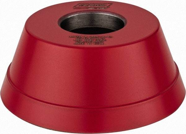 Norton - 3-3/4" Diam, 1-1/4" Hole Size, 1-1/2" Overall Thickness, 100 Grit, Type 11 Tool & Cutter Grinding Wheel - Fine Grade, CBN, Resinoid Bond - Americas Industrial Supply