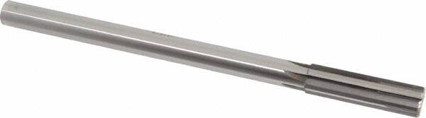 Made in USA - 0.641" Carbide-Tipped 6 Flute Chucking Reamer - Americas Industrial Supply