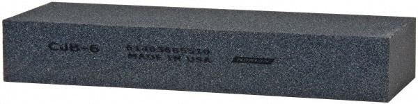 Norton - 6" Long x 2" Wide x 1" Thick, Silicon Carbide Sharpening Stone - Rectangle, Coarse Grade - Americas Industrial Supply