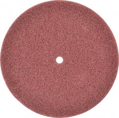 Norton - 8" Very Fine Grade Deburring Disc - 1/2" Center Hole, Arbor Connection, 3,000 Max RPM - Americas Industrial Supply