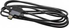 Mitutoyo - 80" Long SPC Cable - Use with Absolute Digimatic Scale Units, DP-1VR Series 264 Digimatic Mini-Processor & Calipers - Americas Industrial Supply