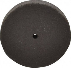 Cratex - 1" Diam x 1/16" Hole x 1/8" Thick, Surface Grinding Wheel - Silicon Carbide, Medium Grade, 25,000 Max RPM, Rubber Bond, No Recess - Americas Industrial Supply