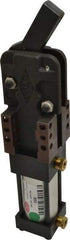 De-Sta-Co - 3,000 Lb Inner Hold Capacity, Vert Mount, Air Power Hold-Down Toggle Clamp - 3/8 NPT Port, 180° Bar Opening - Americas Industrial Supply