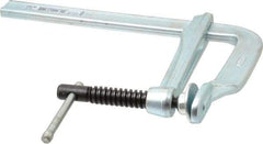 Bessey - 5-1/2" Deep Throat, 8" Max Capacity, Standard Sliding Arm Clamp - 1,320 Lb Clamping Pressure, 0.7" Spindle Diam - Americas Industrial Supply