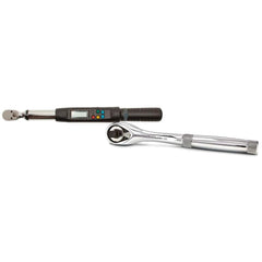 Torque Wrenches; Type: Electronic; Torque Measurement Type: Foot Pound; Minimum Torque (Ft/Lb): 5.00; Minimum Torque (Nm): 40.000; Maximum Torque (Nm): 40.000; Overall Length (Inch): 16-1/4; Overall Length (Decimal Inch): 16.2500; Head Type: Ratchet; Head