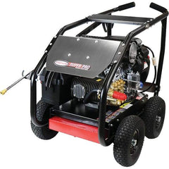 Simpson - Gas, 22.1 hp, 5,000 psi, 5 GPM, Cold Water Pressure Washer - Comet Triplex, 50' x 3/8" Hose - Americas Industrial Supply