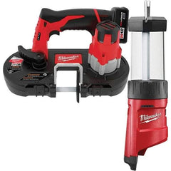 Milwaukee Tool - Cordless Portable Bandsaws Voltage: 12 Battery Chemistry: Lithium-Ion - Americas Industrial Supply