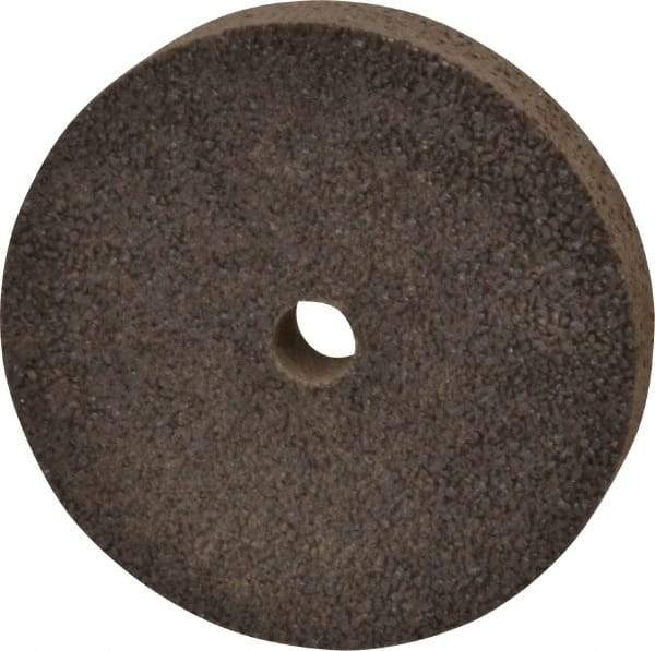 Norton - 3" Diam x 3/8" Hole x 1/2" Thick, R Hardness, 24 Grit Surface Grinding Wheel - Aluminum Oxide, Type 1, Very Coarse Grade, 12,100 Max RPM, Resinoid Bond, No Recess - Americas Industrial Supply