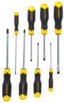 STANLEY® 8 Piece Cushion Grip Screwdriver Set - Americas Industrial Supply