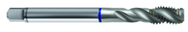 M16x2.0 6H 4-Flute PM Cobalt Blue Ring Semi-Bottoming 40 degree Spiral Flute Tap-Bright - Americas Industrial Supply