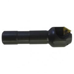 60° Point- 0.212" Min- 0.5" SH- Indexable Countersink & Chamfering Tool - Americas Industrial Supply