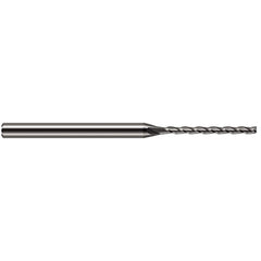 Harvey Tool - 3/32", 1.4" LOC, 1/8" Shank Diam, 3" OAL, 3 Flute Solid Carbide Square End Mill - Exact Industrial Supply