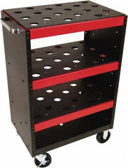 Huot - 90 Tool Capacity, CAPTO C8 Taper Tri-Scoot CNC Tool Cart - Americas Industrial Supply