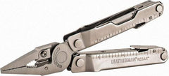 Leatherman - 17 Piece, Multi-Tool Set - Gray, 6-1/4" OAL, 4" Closed Length - Americas Industrial Supply