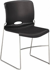 Hon - Polypropylene Lava Stacking Chair - Chrome Frame, 19 Inch Wide x 21 Inch Deep x 29 Inch High - Americas Industrial Supply