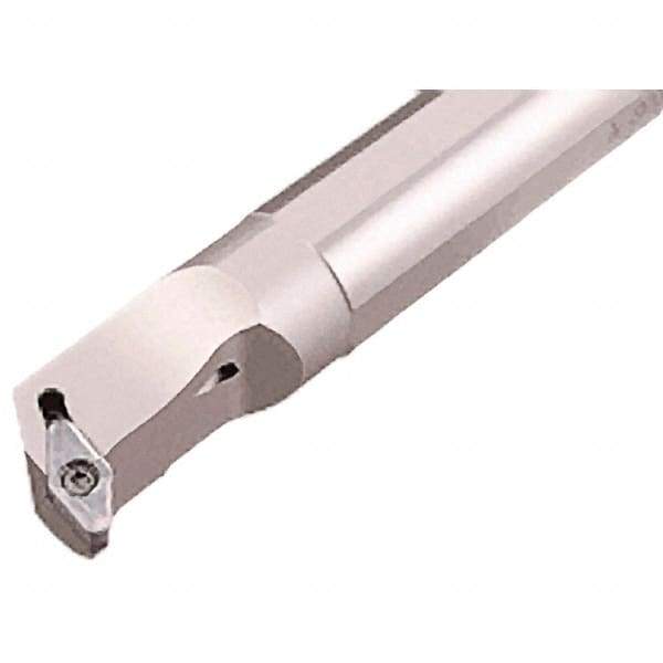 Iscar - 1.77" Min Bore Diam, 13.78" OAL, 1-1/2" Shank Diam, A-SVLFC Indexable Boring Bar - 2.8" Max Bore Depth, VCGT 2205.. Insert, Screw Holding Method - Americas Industrial Supply