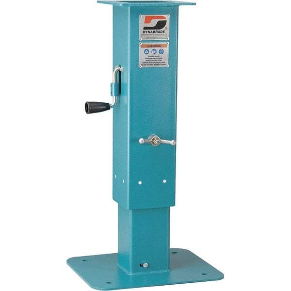 Dynabrade - Pedestal Stand - Compatible with Bench and Pedestal Belt Grinders - Americas Industrial Supply