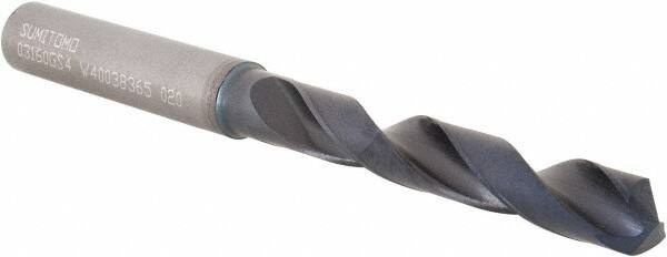 Sumitomo - 8.03mm Solid Carbide, 135° Point, Maintenance Drill Bit - Americas Industrial Supply