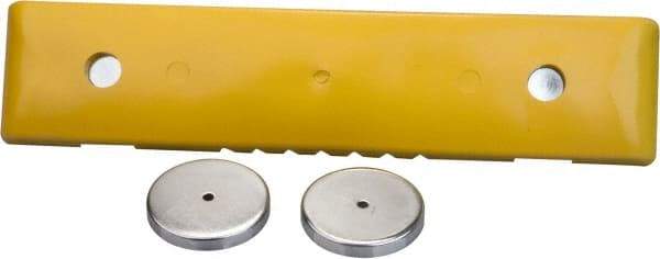 PRO-SAFE - 18" Long x 4" Wide x 1" High, Bumper - Yellow, Plastic - Americas Industrial Supply