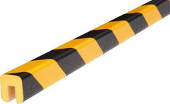 PRO-SAFE - Polyurethane Foam Type G Wall/Surface Protector - Yellow/Black, 1" High Side - Americas Industrial Supply