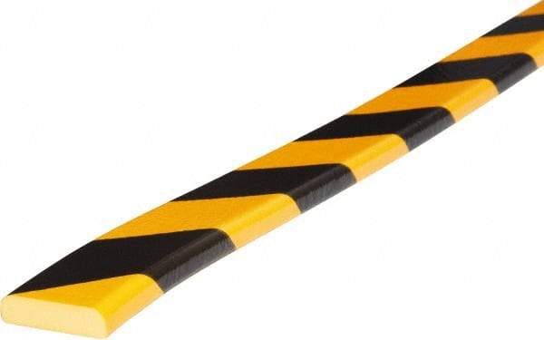 PRO-SAFE - Polyurethane Foam Type F Surface Guard - Yellow/Black - Americas Industrial Supply