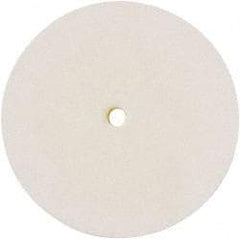 Value Collection - 6" Diam x 1/2" Thick Unmounted Buffing Wheel - 1 Ply, Polishing Wheel, 1/2" Arbor Hole, Medium Density - Americas Industrial Supply