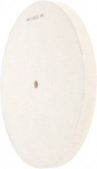 Value Collection - 10" Diam x 3/4" Thick Unmounted Buffing Wheel - 1 Ply, Polishing Wheel, 1/2" Arbor Hole, Hard Density - Americas Industrial Supply