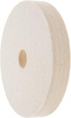 Value Collection - 6" Diam x 1" Thick Unmounted Buffing Wheel - 1 Ply, Polishing Wheel, 1" Arbor Hole, Soft Density - Americas Industrial Supply