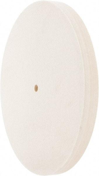 Value Collection - 12" Diam x 1" Thick Unmounted Buffing Wheel - 1 Ply, Polishing Wheel, 1/2" Arbor Hole, Medium Density - Americas Industrial Supply