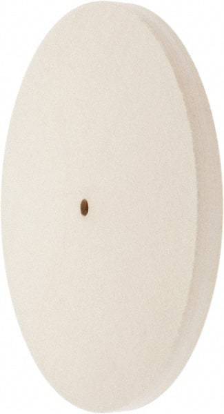 Value Collection - 12" Diam x 3/4" Thick Unmounted Buffing Wheel - 1 Ply, Polishing Wheel, 1/2" Arbor Hole, Hard Density - Americas Industrial Supply