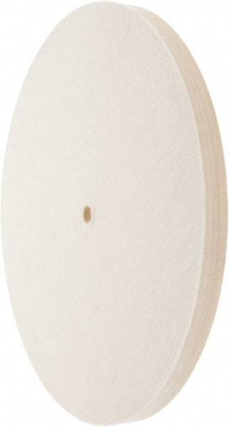 Value Collection - 12" Diam x 3/4" Thick Unmounted Buffing Wheel - 1 Ply, Polishing Wheel, 1/2" Arbor Hole, Soft Density - Americas Industrial Supply