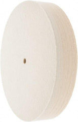 Value Collection - 10" Diam x 2" Thick Unmounted Buffing Wheel - 1 Ply, Polishing Wheel, 1/2" Arbor Hole, Soft Density - Americas Industrial Supply