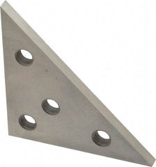 SPI - 90° Angle, 4-1/4 Inch Long, 1/4 Inch Thick, Steel, Angle Block - 10 Minutes Accuracy - Americas Industrial Supply