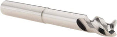 Iscar - 1/2", 3 Flute, Single End, Solid Carbide, 0.03" Corner Radius End Mill - 4-1/2" OAL, Right Hand Flute, 3/4" LOC, Right Hand Cut, 2-1/2" Extended Reach - Americas Industrial Supply