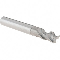 Iscar - 0.312" Diam 3 Flute Solid Carbide 0.02" Corner Radius End Mill - Americas Industrial Supply