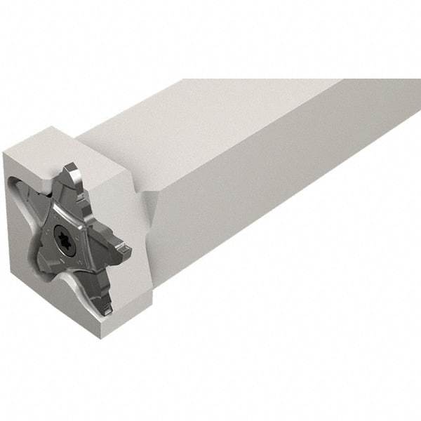 Iscar - External Thread, 0.197" Max Depth of Cut, 2.39mm Min Groove Width, 5-1/2" OAL, Left Hand Indexable Grooving Cutoff Toolholder - 1" Shank Height x 1" Shank Width, C#-ASH../HSK A63WH-ASH.. Insert Style, PCHPLS Toolholder Style, Series PentaCut - Americas Industrial Supply