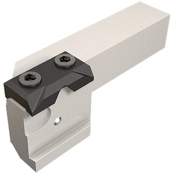 Iscar - External Thread, Left Hand Indexable Grooving Cutoff Toolholder - 20mm Shank Height x 20mm Shank Width, UBHC Toolholder Style, Series Tool Blocks - Americas Industrial Supply