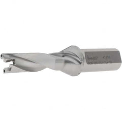 Iscar - 19mm to 19.9mm Diam, 3xD, 57mm Max Depth, 25mm Shank Diam, 143mm OAL, Replaceable-Tip Drill - FCP, ICK, ICK-2M, ICM, ICN, ICP, iCP-2M Insert, 19 Seat Size, 91104562 Toolholder, Series SumoCham - Americas Industrial Supply