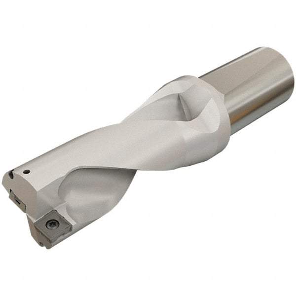 Iscar - 24mm Max Drill Depth, 2xD, 12mm Diam, Indexable Insert Drill - 2 Inserts, 16mm Shank Diam, Whistle Notch Shank - Americas Industrial Supply