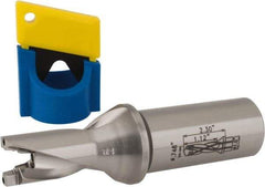 Iscar - 3/4" to 0.783" Diam, 1.5xD, 1.12" Max Depth, 1" Shank Diam, 4-1/2" OAL, Replaceable-Tip Drill - FCP, ICK, ICK-2M, ICM, ICN, ICP, iCP-2M Insert, 19 Seat Size, 91104752 Toolholder, Series SumoCham - Americas Industrial Supply