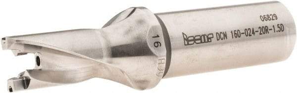 Iscar - 16mm to 16.9mm Diam, 1.5xD, 24mm Max Depth, 20mm Shank Diam, 99.3mm OAL, Replaceable-Tip Drill - FCP, ICK, ICK-2M, ICM, ICN, ICP, iCP-2M Insert, 16 Seat Size, 91104885 Toolholder, Series SumoCham - Americas Industrial Supply