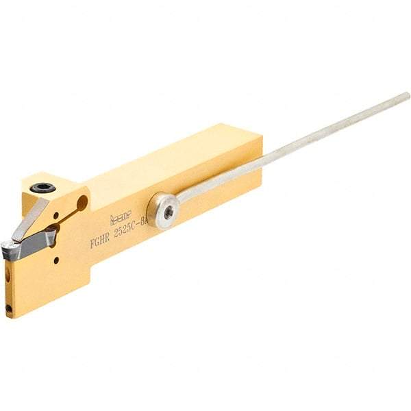 Iscar - FGHIU, Internal, Right Hand, Indexable Grooving Tool Holder - FGPA Insert Compatibility, 1.5748" Shank Width, 320mm OAL, Through Coolant - Americas Industrial Supply