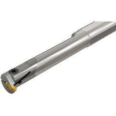 Iscar - 14mm Min Bore Diam, 140mm OAL, 16mm Shank Diam, GEHI Indexable Boring Bar - 2.6mm Max Bore Depth, GE.I Insert, Clamp Holding Method - Americas Industrial Supply