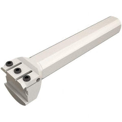 Iscar - 85mm Min Bore Diam, 260mm OAL, 40mm Shank Diam, GHIC Indexable Boring Bar - Clamp Holding Method - Americas Industrial Supply