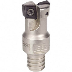 Iscar - 20mm Cutting Diam, 5mm Max Depth of Cut, Modular Connection Indexable Copy End Mill - 3 Inserts, CNHT/MT 07 Insert, E93CN-MM Toolholder - Americas Industrial Supply