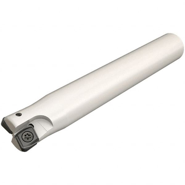 Iscar - 25mm Cutting Diam, 25mm Shank Diam, 8mm Max Depth of Cut, Straight Shank Indexable Copy End Mill - 2 Inserts, ENHT 10 Insert, E93CN Toolholder - Americas Industrial Supply