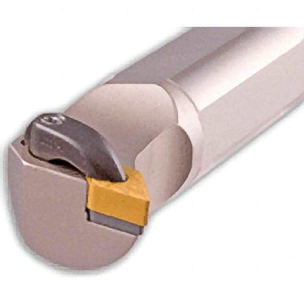 Iscar - 48mm Min Bore Diam, 350mm OAL, 40mm Shank Diam, S-DDUN Indexable Boring Bar - 50mm Max Bore Depth, DNM.. 15.. Insert, Clamp Holding Method - Americas Industrial Supply