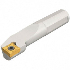 Iscar - 20mm Min Bore Diam, 180mm OAL, 16mm Shank Diam, S-SQLC Indexable Boring Bar - 45mm Max Bore Depth, QCMT 09T3.. Insert, Screw Holding Method - Americas Industrial Supply
